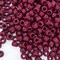 MIIIM 1200PCS 6x9mm Maroon Pony Beads Bulk, Kandi Beads for Bracelets Making Kit, Hair Braids Crafts for Jewelry Making (Maroon)